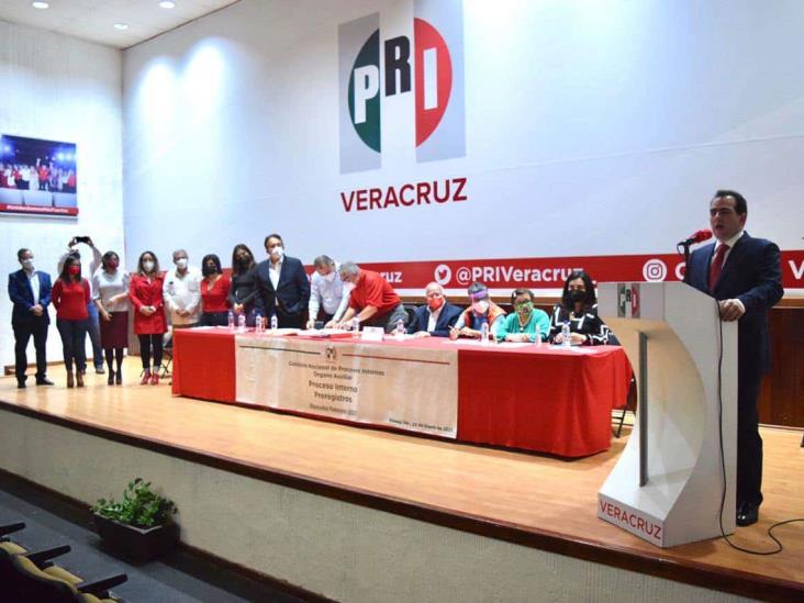 Arranca PRI Veracruz registro de precandidatos