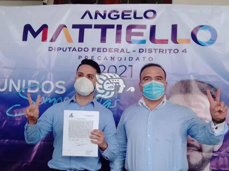 Se presentan Angelo Mattiello y Jeremías Zúñiga como precandidatos a diputación