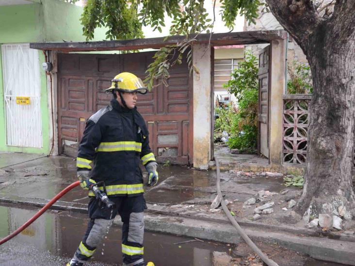 Se incendia vivienda abandonada en colonia Ortiz Rubio