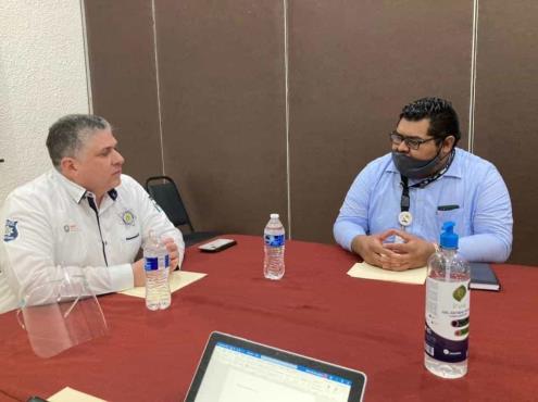 Encabeza Hugo Gutiérrez reunión con sector empresarial de Coatza