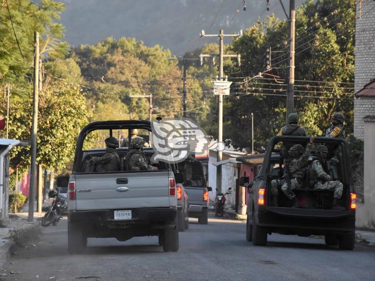 Tres hombres detenidos tras fuerte operativo en Acultzingo
