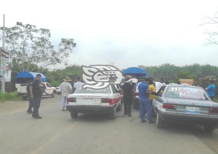 Disputas entre taxistas, cada vez más frecuentes en sierra de Soteapan