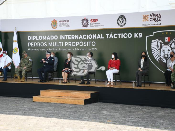 Arranca diplomado internacional K9 en Academia de Policía de Xalapa