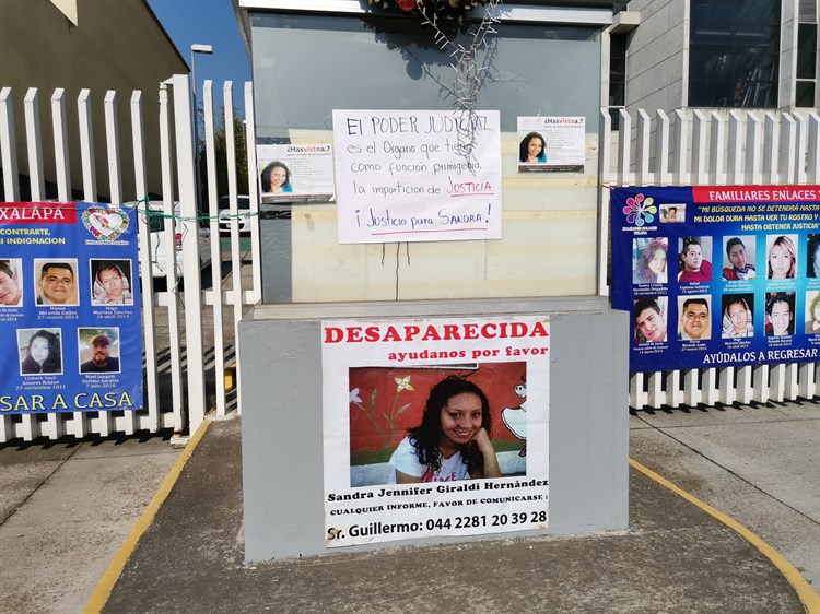 Poder Judicial en Veracruz protege a implicado en caso de desaparecida, deploran