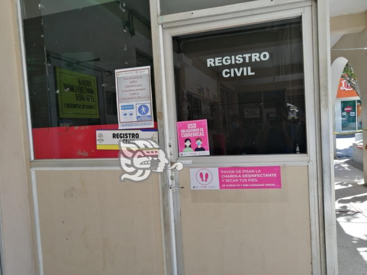 Actualizan sistema digitalizado en oficialía del registro civil de Nanchital