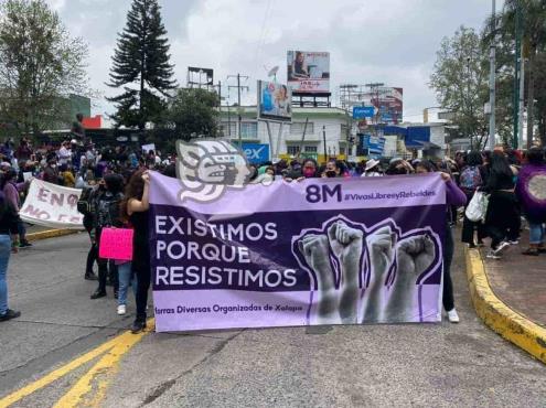 Justa, exigencia de las mujeres; en Xalapa se respeta su expresión: Ahued