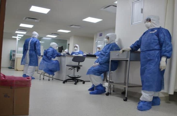 En personal de salud de Veracruz, 65 casos activos de COVID-19