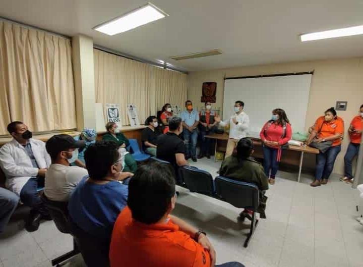 Piden a trabajadores del IMSS abstenerse de protestas en Veracruz