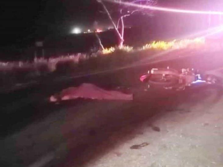 Muere mujer tras sufrir accidente sobre la carretera federal 180