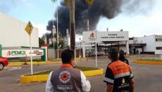 No se reportan heridos de gravedad en refinería de Minatitlán: Pemex