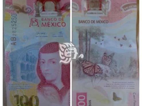 Alertan sobre circulación de billetes falsos de 100 en Soconusco 