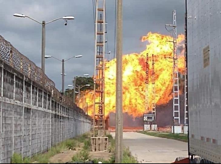 Explosión alarma en zona industrial de Coatzacoalcos; a 5 años de Clorados III
