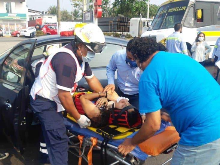 Se Registra Fuerte Accidente En Veracruz Deja Una Persona Herida 1865