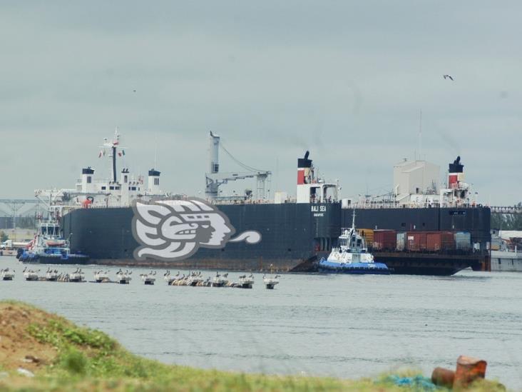 Puertos de Veracruz y Tuxpan superan crisis por covid; Coatza, estancado