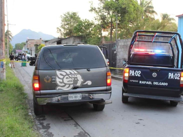 Hampa ejecuta a hombre en Rafael Delgado