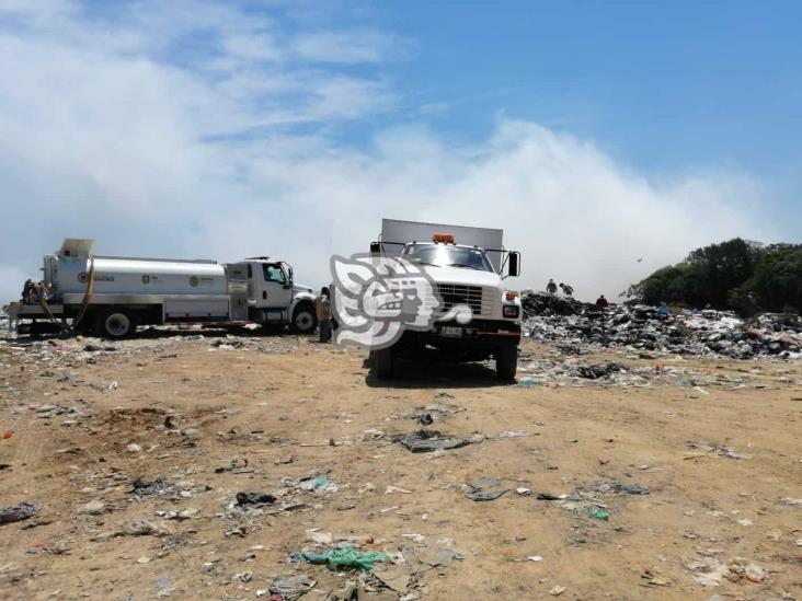 Incendio del basurero de Nanchital fue provocado, presumen