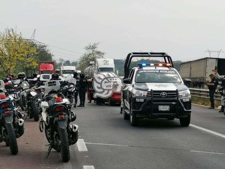 Persecución y balazos en autopista Cosolea-Nuevo Teapa; 2 detenidos