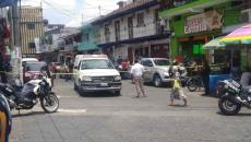 En céntrica calle de Xalapa, hombre muere de un infarto tras salir de su domicilio