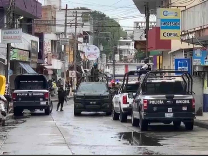 Hampa asalta casa de empeño y causa movilización con supuesta bomba en Tuxpan