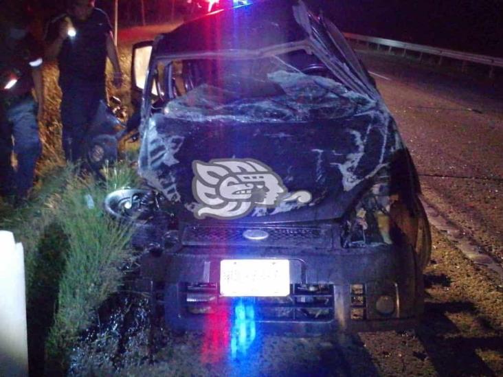 Tráiler mutila a joven en carretera Agua Dulce Cárdenas