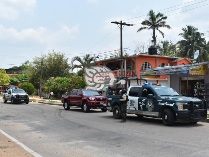 Reporte de camioneta ‘sospechosa’ moviliza a Fuerza Civil en Acayucan  