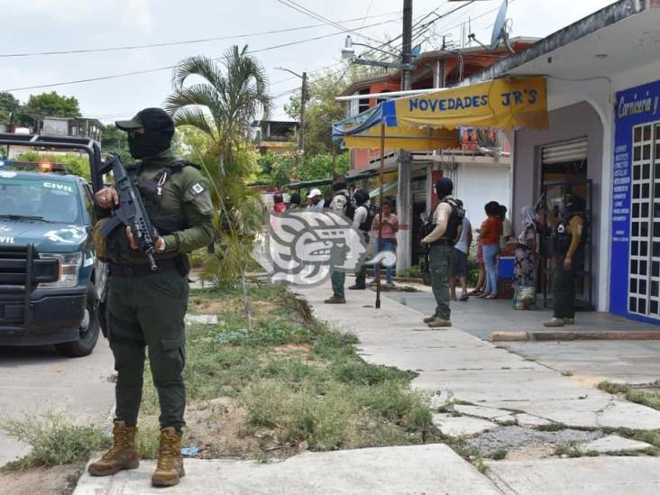 Reporte de camioneta ‘sospechosa’ moviliza a Fuerza Civil en Acayucan  