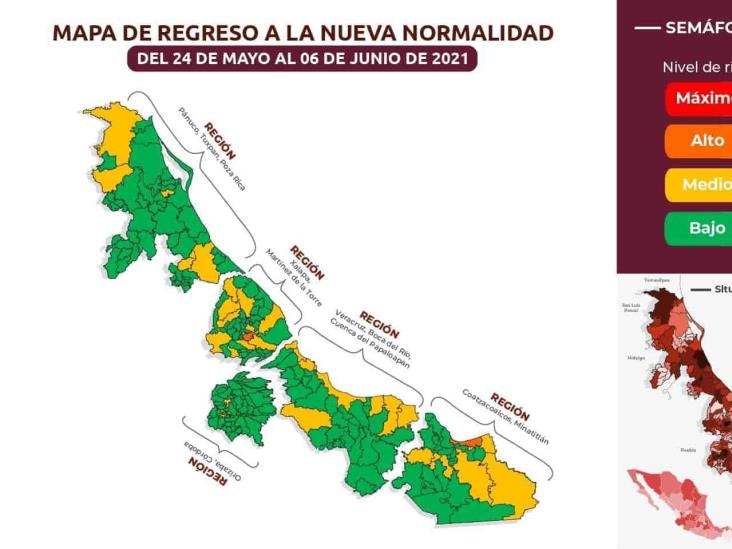 Coatzacoalcos, único municipio del sur con alto riesgo de contagios