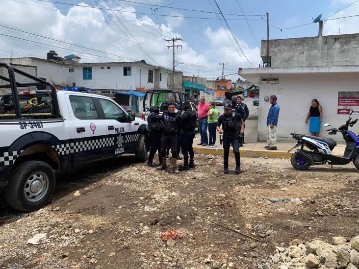Un detenido en riña en la colonia Carolino Anaya, en Xalapa