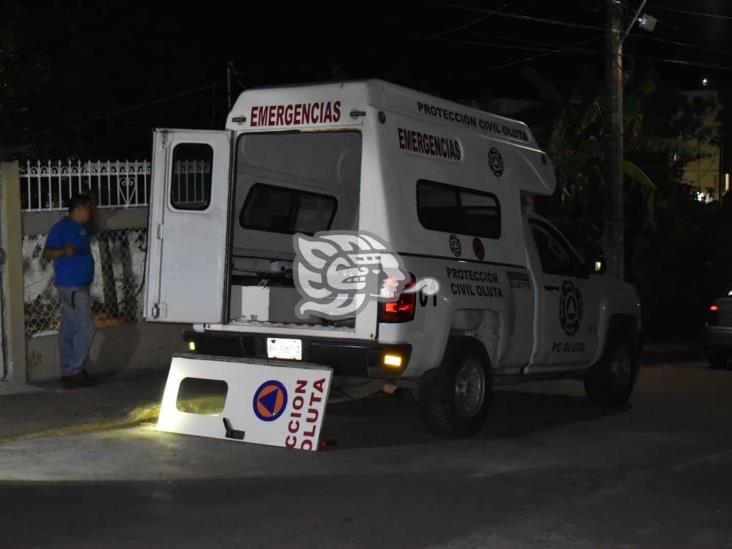Vandalizan ambulancia de Protección Civil de Oluta 