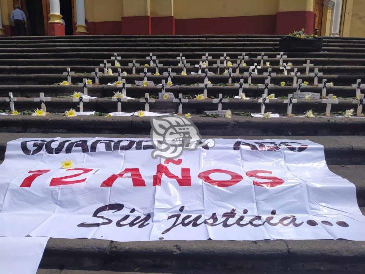 Desde Xalapa, exigen justicia por incendio de la Guardería ABC