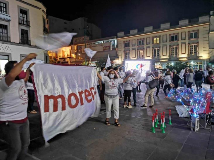 Morena aventaja en más de 100 ayuntamientos de Veracruz y arrebata feudos al PAN