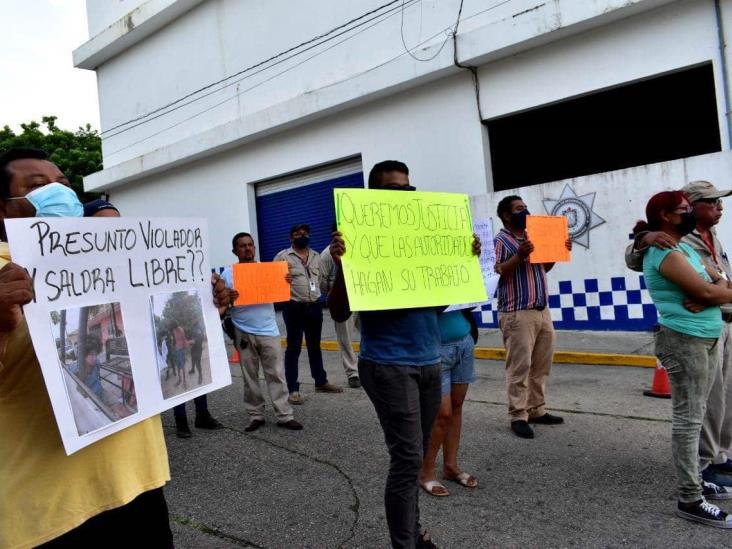Acusan a SSP de violar protocolo de atención a víctimas; protestan en Coatza