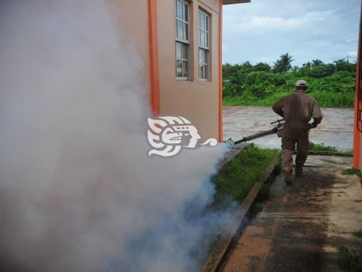 Continúa fumigación en gimnasios populares y espacios deportivos