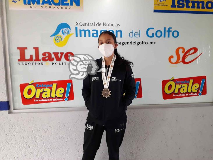 Karla Cariel, una promesa del deporte en Veracruz