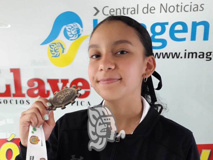 Karla Cariel, una promesa del deporte en Veracruz