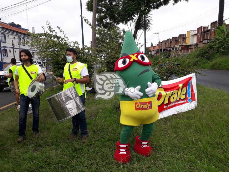 ¡El Jalapito Vengador recorre Xalapa!