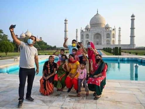 Reabre Taj Mahal, mientras India se recupera de segunda ola de Covid