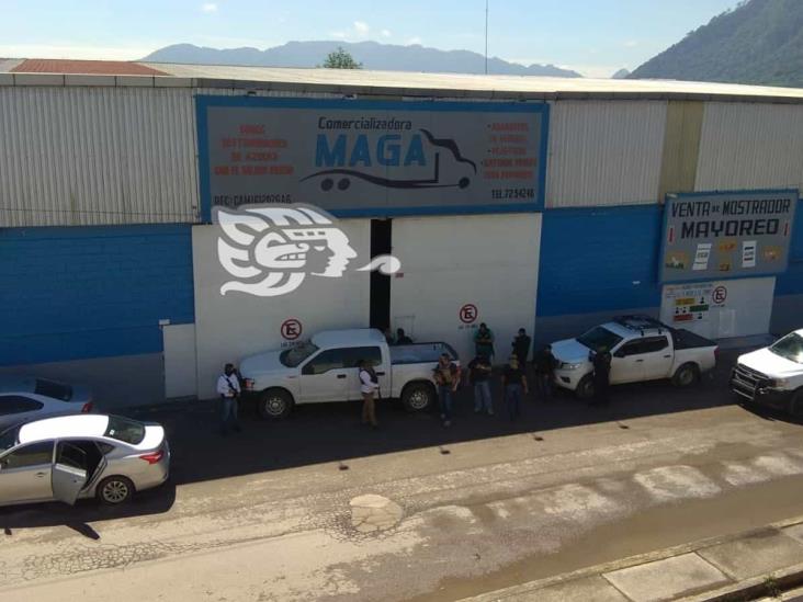 Catean SSP y Ministeriales bodega de abarrotes en Río Blanco