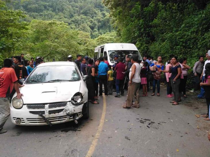 Accidente en Rafael Delgado dejó a 2 menores de edad severamente lesionados