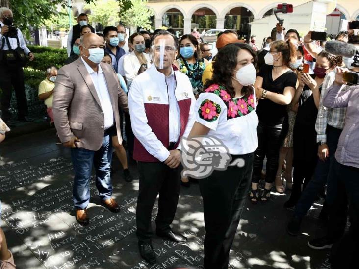 Encabezan Cuitláhuac y titular de PC primer simulacro nacional en Xalapa