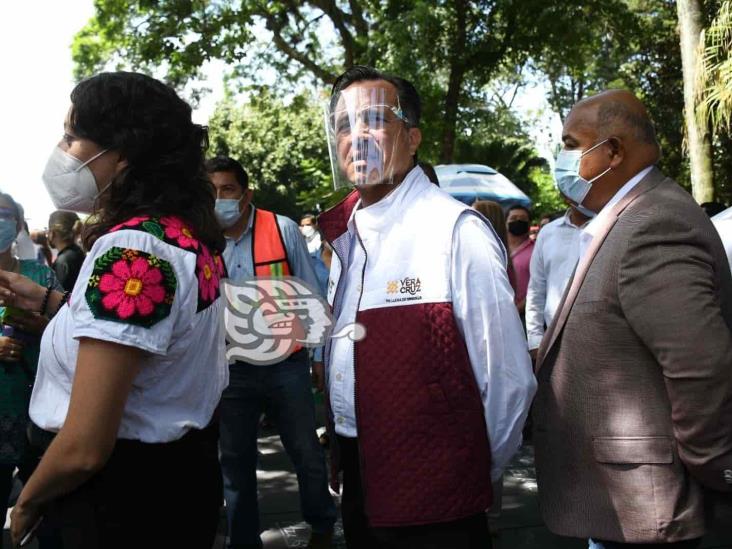 Encabezan Cuitláhuac y titular de PC primer simulacro nacional en Xalapa
