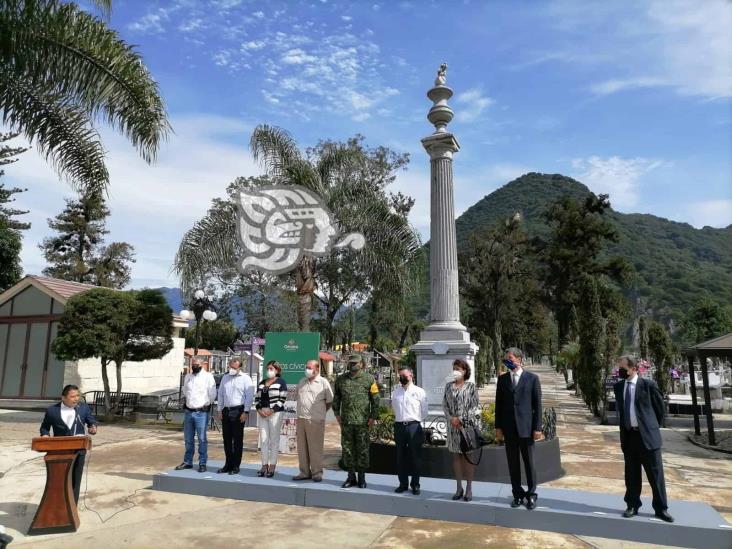 En Orizaba, conmemoran autoridades 158 años de la muerte de Ignacio de La Llave