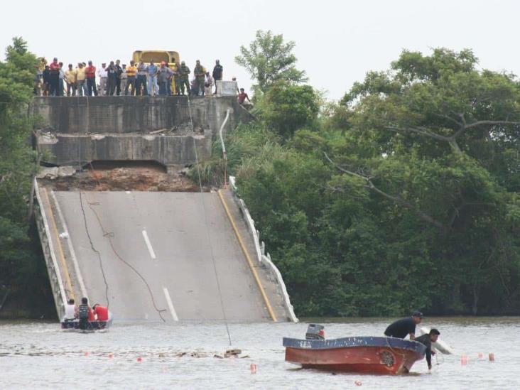 A 12 años de tragedia, SCT supervisa estructura del puente Tonalá I
