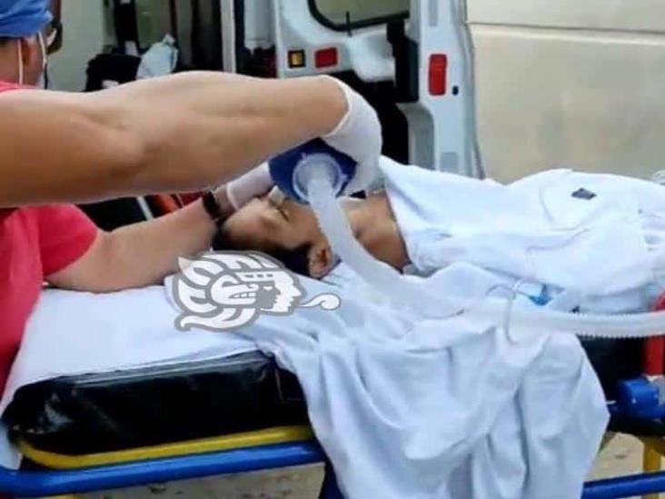 Jacobo se aferra a la vida; es trasladado a Hospital en Veracruz