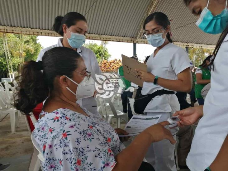 Cerca de 2500 ciudadanos fueron vacunados en Nanchital