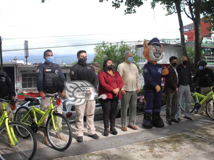 Policías ciclistas reforzarán la educación vial en la ciclovía de Xalapa