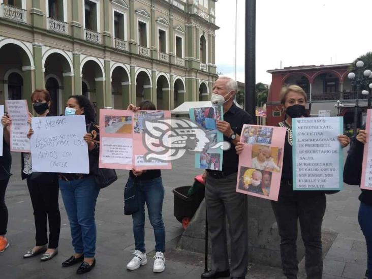 Exigen en Córdoba medicamentos para niños con cáncer