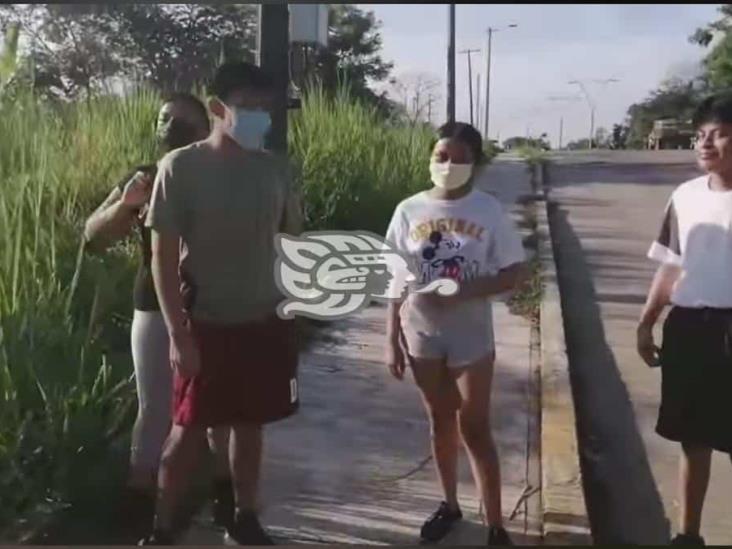 Claman por espacios deportivos en Ixhuatlán del Sureste