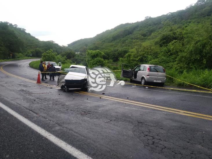 Tremendo choque en Cerro Gordo; un muerto y dos heridos graves
