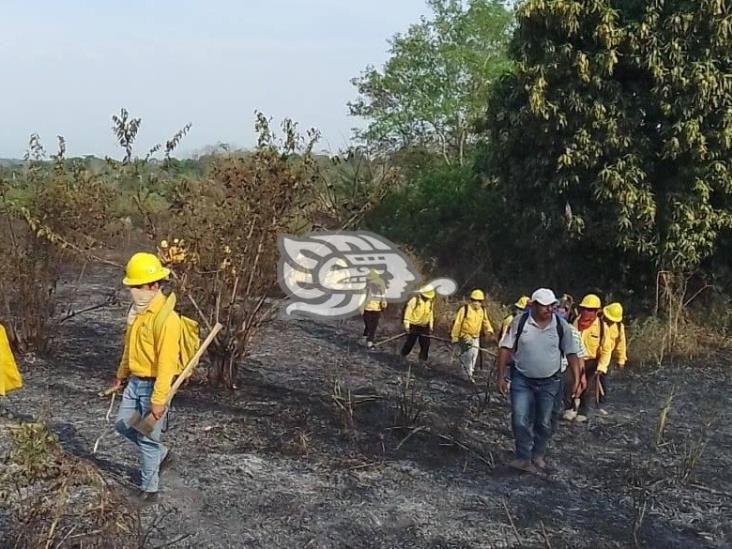 PC abatió 7 incendios durante estiaje en Tatahuicapan